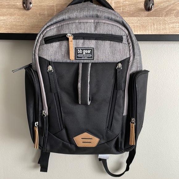 bb gear Baby Back Pack Diaper Bag - Picture 1 of 6